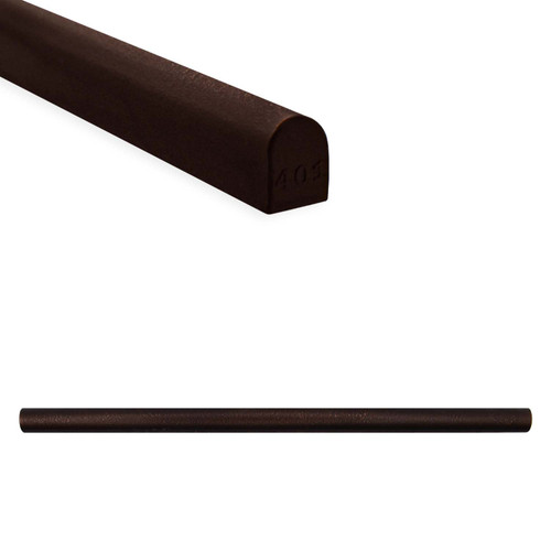 12 x .5 Inch Soho Pencil Tile Liner 12 Pack - Oil Rubbed Bronze Finish