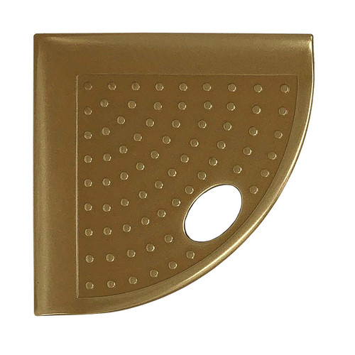 5" Wall Mounted Footrest Metro - Gold Finish