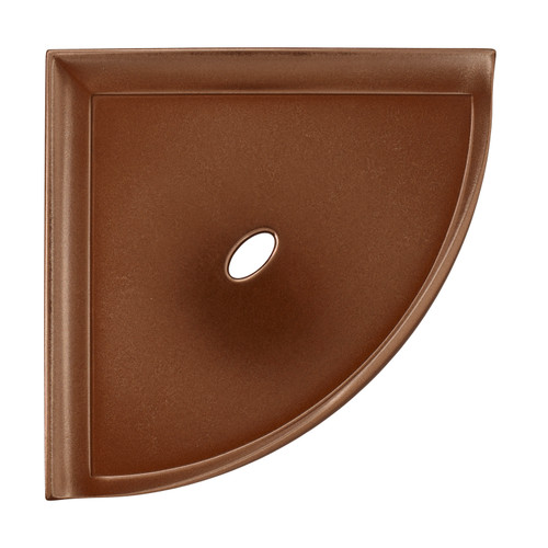 8" Wall Mounted Corner Shelf Metro - Copper Finish