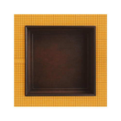 Recessed Niche 12 x 12 Classic - Oil Rubbed Bronze Finish