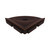 5" Lugged Corner Soap Dish Metro - Oil Rubbed Bronze Finish