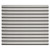 12 x .75 Inch Soho Bullnose Tile Liner 12 Pack - Brushed Nickel Finish