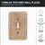 Tumbled Texture Double Rocker Switch Plate - Noche