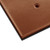 Subway Single Toggle Switch Plate  - Copper Finish