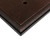 Ambient Triple Rocker Switch Plate - Oil Rubbed Bronze Finish