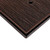 Twill Triple Toggle Switch Plate - Oil Rubbed Bronze Finish