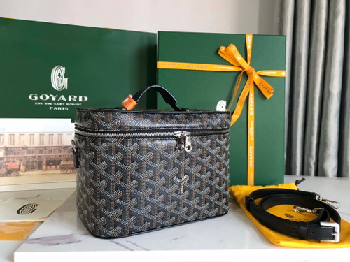 Goyard MUSEVAPMLTY01CL03P Muse Vanity Case PM Bag Black