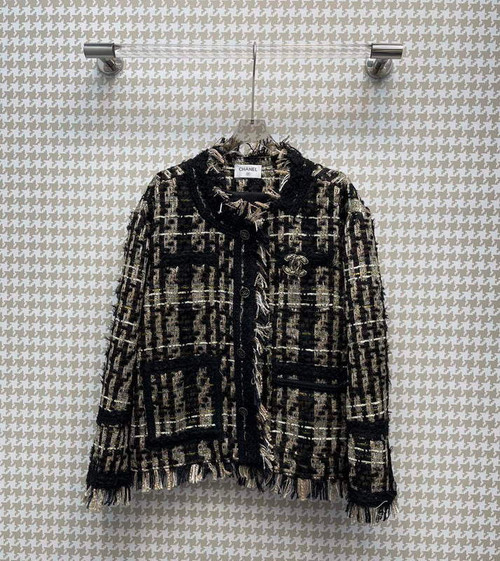 Chanel P73609 Women's Fashion Clothing Jacket C58710