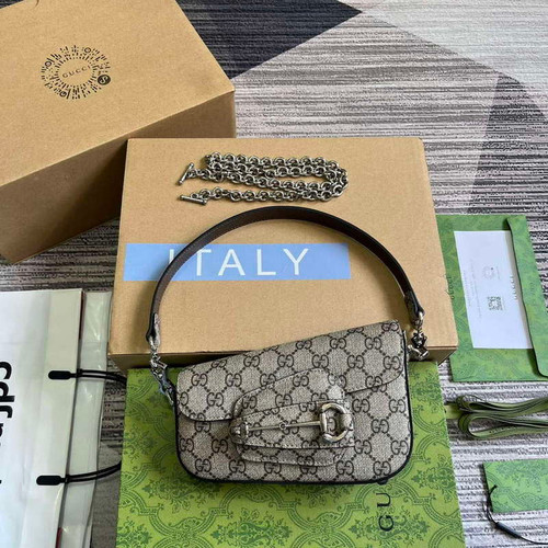Gucci 774209 Gucci Horsebit 1955 Mini Shoulder Bag