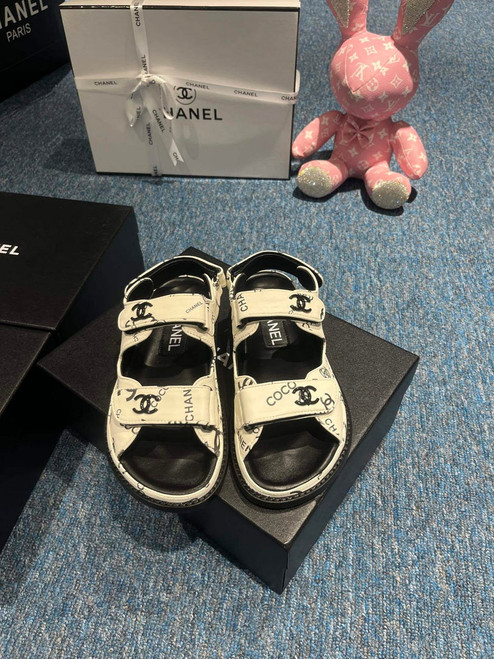 Chanel G40138 Women's Sandals Shoes Lambskin C90260