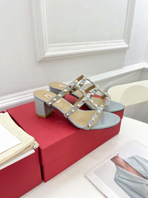 Valentino 3W2S0C47VOD Rockstud Flat Slide Sandal V98832 60 MM