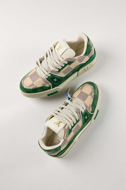Louis Vuitton 1AC58D Men Women's LV Trainer Sneaker L62411