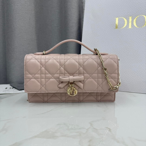 Dior S0984 My Dior Mini Rouge pink Cannage Lambskin