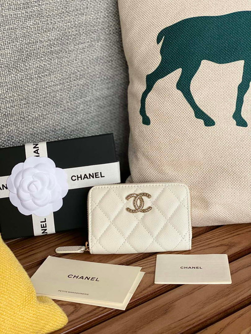 Chanel AP3185 23S Flap Card Holder Calfskin CC65077