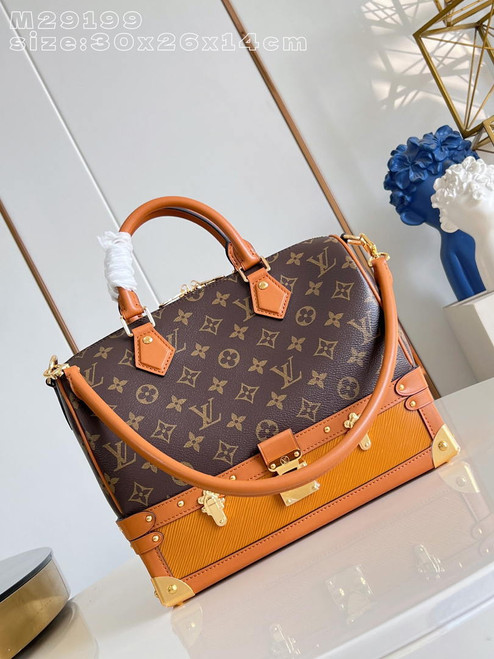 Louis Vuitton Speedy 30 Bag LV M29199 Monogram Brown