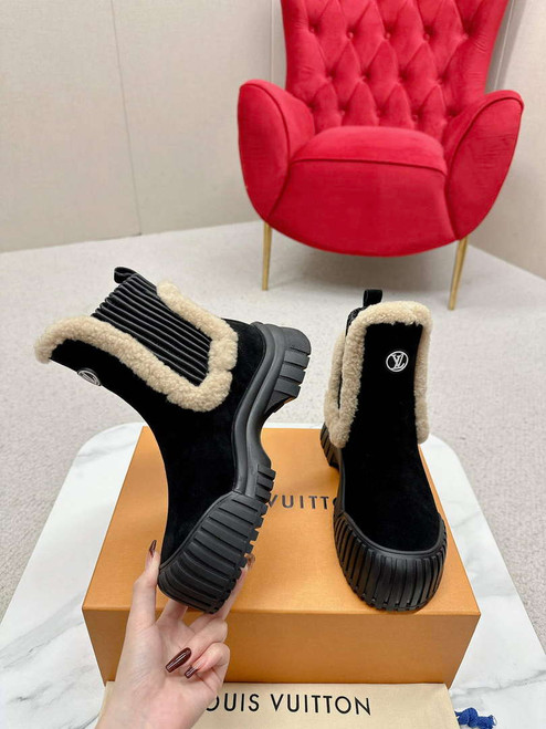 Louis Vuitton 1ABUI3 Women's Ruby Flat Ankle Boot L62362