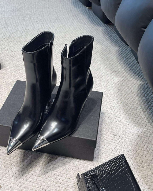 Prada Women's Shoes Boots 75 mm Heel P67337