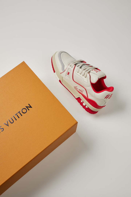 Louis Vuitton 1ABFAF Men Women's LV Trainer Sneaker L62463