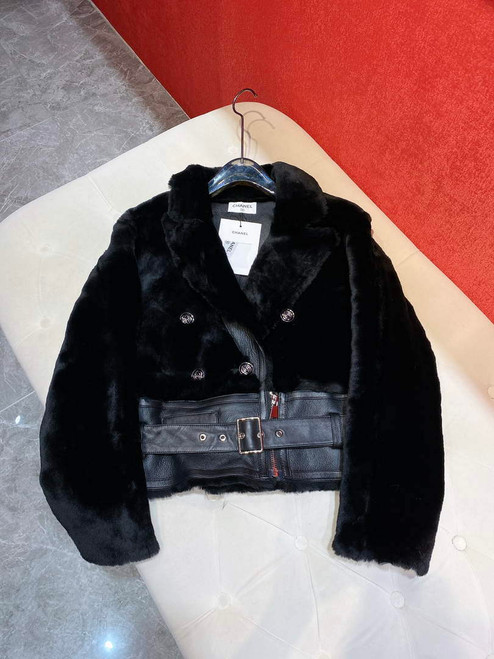 Chanel P73609 Women's Fashion Clothing Jacket C58722