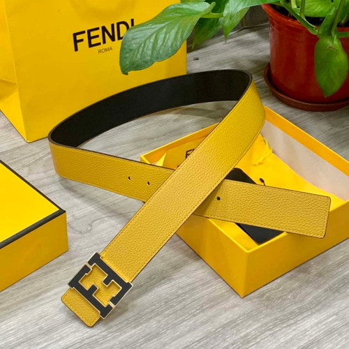 Fendi 7C0424 Belts Designer Calfskin wide 4.0CM F090128