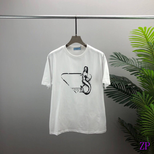 Prada Women T-shirts Desiger Short Sleeve Clothing P80122