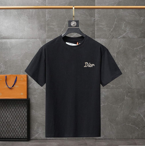 Dior 313J647 Men's Relaxed Fit Cotton Jersey T-shirt D65864