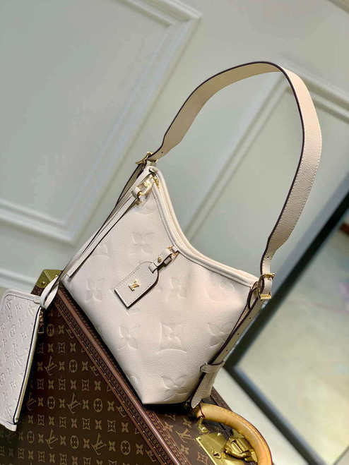 Louis Vuitton M46293 LV Carryall PM monogram Crème  Biege