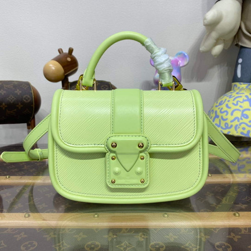 LV M22725 Louis Vuitton Hide and Seek Bag Vert Noto Green