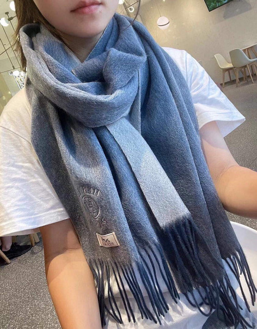 Hermes H208804S Scarves Smoking a Franges Muffler H50019