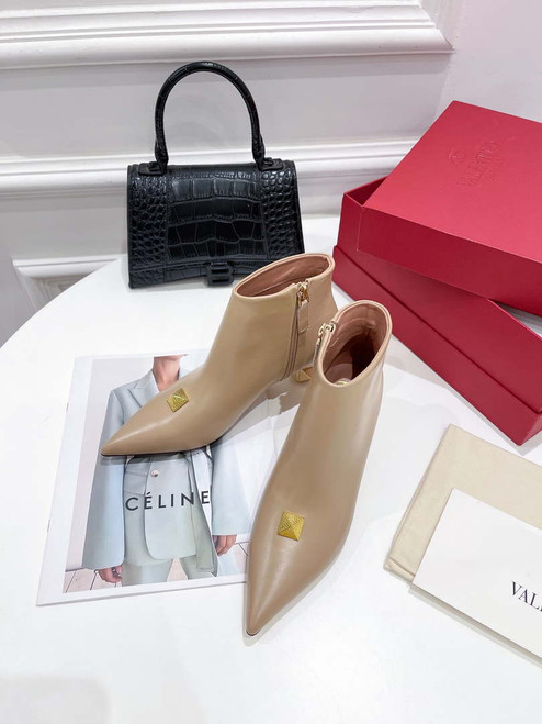 Valentino Women's Shoes Rockstud Short Boot 153653