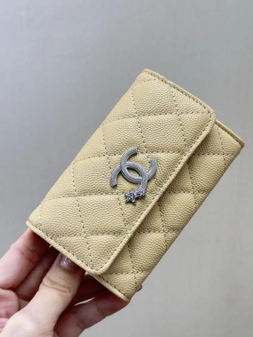 Chanel  AP4812 Flap Wallet Grained shiny calfskin