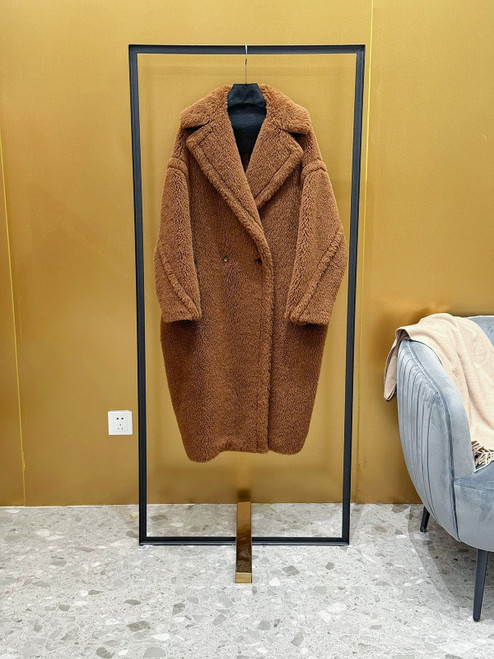 Maxmara Teddy Women's Fashion Long Coat Ma9003