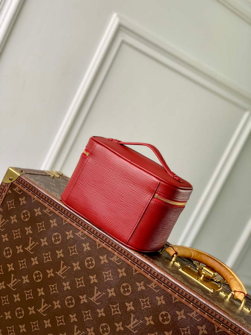 LV M15191 Louis Vuitton Nice Mini Bag Monogram Red