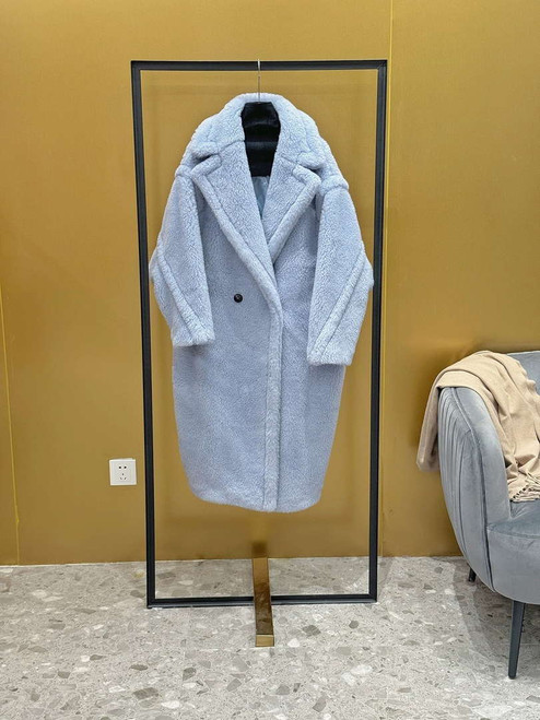 Maxmara Teddy Women's Fashion Long Coat Ma9021