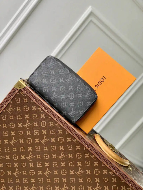 Louis Vuitton Wallet LV M61698 Monogram Eclipse