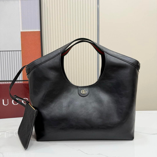 Gucci Giglio Large tote bag 853971  Black leather
