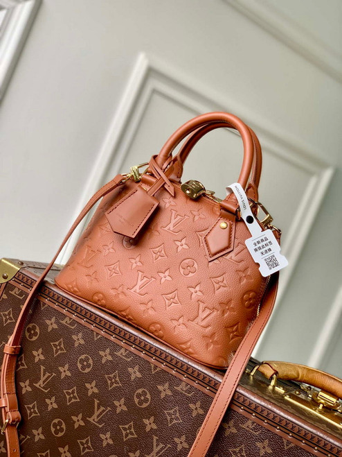 LV M28661 Louis Vuitton Alma BB Bag Tan