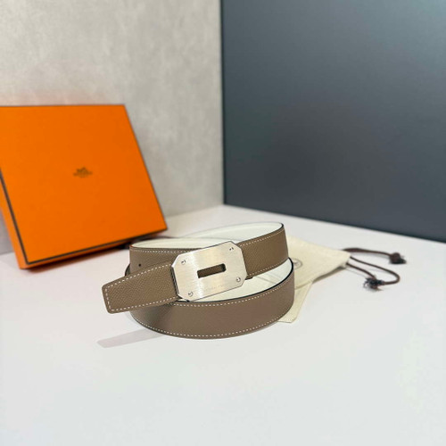 Hermes H074562CK05 H belt buckle & Reversible leather strap 32 mm H88063
