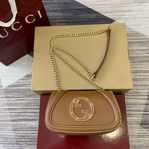 Gucci 815711 Gucci Blondie mini shoulder bag Brown