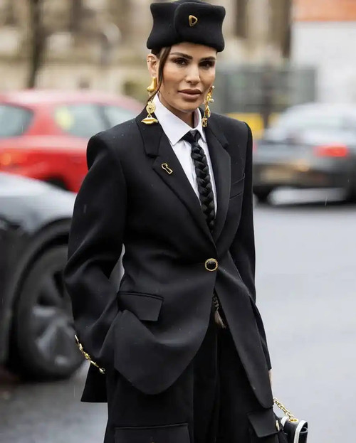 Schiaparelli ICONIC PADLOCK JACKET SCH80003
