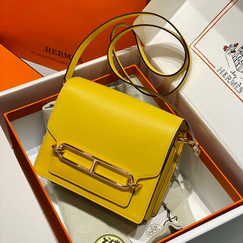 Hermes Roulis Mini Bag Evercolor Leather H233009
