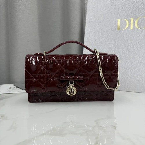 Dior S0984 My Dior Mini Wine Red patent leather