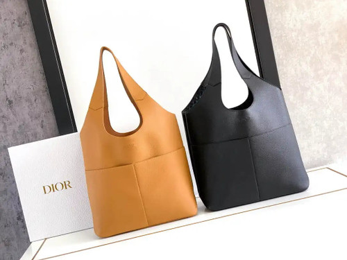 Dior Privé Tote Bag Dior Icons Calfskin 1LLSH276KEC Brown