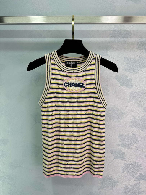 Chanel Women's Fashion Knitted T-shirt C81016