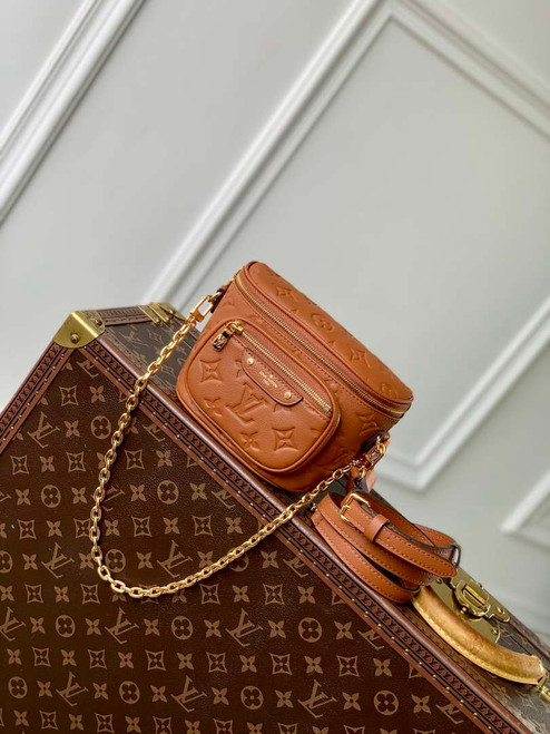 LV M82208 Louis Vuitton Mini Bumbag Monogram Empreinte Brown