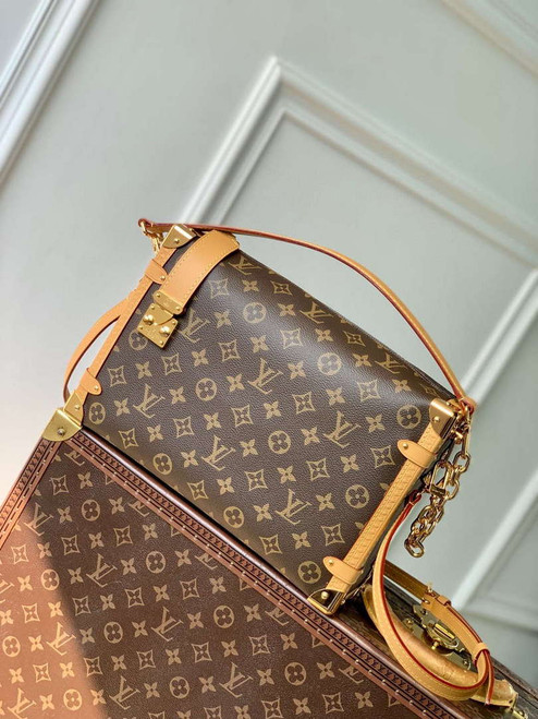 LV M14513 Louis Vuitton Side Trunk GM Handbag Monogram