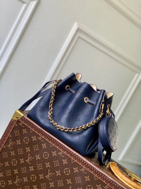 LV M14315 Louis Vuitton Bella Handbag Navy