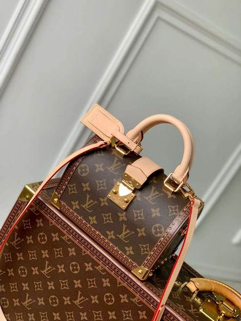 LV M11154 Louis Vuitton Speedy Trunk 20 Monogram Bag