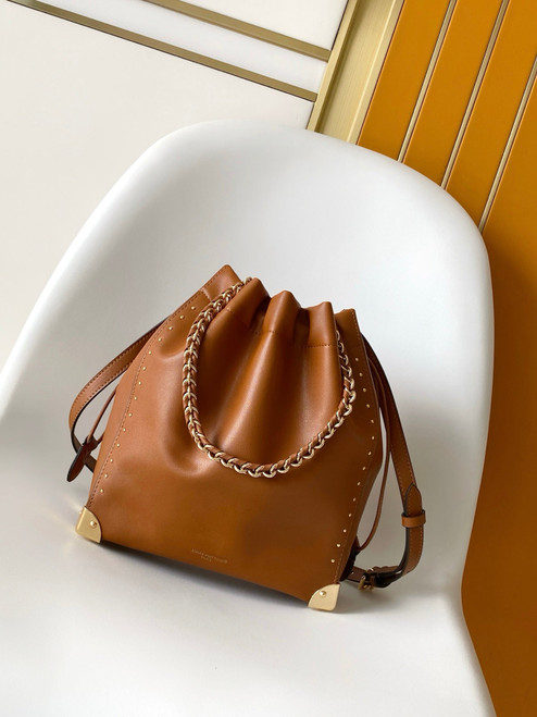 Louis Vuitton LV M29131 Noe Trunk  Bag Monogram Tan