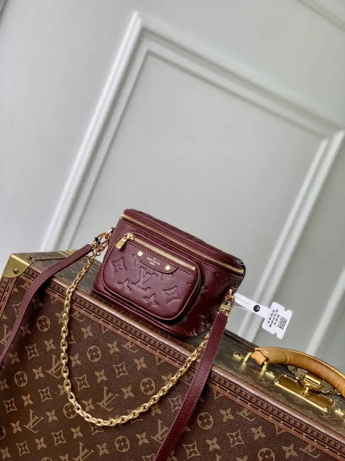 Louis Vuitton Mini Bumbag Monogram Empreinte LV M82208 Red